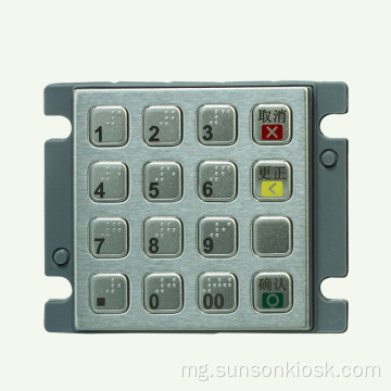 16-Key pad Encrypted PIN